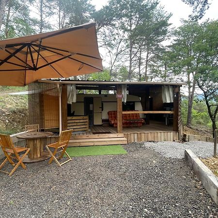 Caravanes De Provence Aiglun  외부 사진
